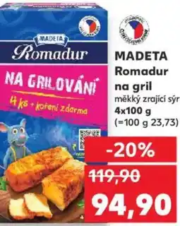 Kaufland MADETA Romadur na gril nabídka