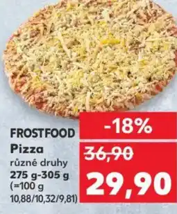 Kaufland FROSTFOOD Pizza nabídka