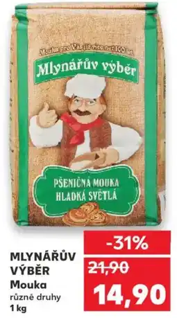 Kaufland MLYNÁŘŮV VÝBĚR Mouka nabídka