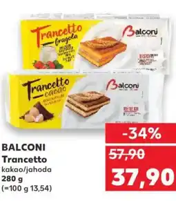 Kaufland BALCONI Trancetto kakao/jahoda nabídka