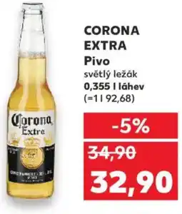 Kaufland CORONA EXTRA Pivo nabídka