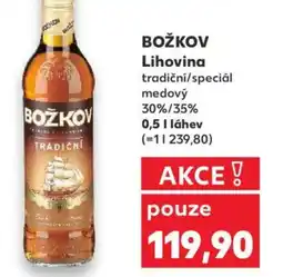 Kaufland BOŽKOV Lihovina nabídka