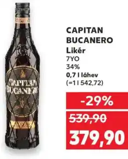 Kaufland CAPITAN BUCANERO Likér nabídka