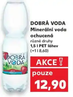 Kaufland DOBRÁ VODA Minerální voda ochucená nabídka
