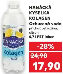 Kaufland HANÁCKÁ KYSELKA KOLAGEN Ochucená voda nabídka