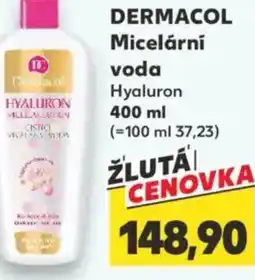Kaufland DERMACOL Micelární voda Hyaluron nabídka