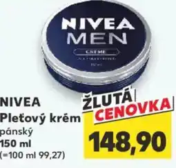 Kaufland NIVEA Pleťový krém pánský nabídka