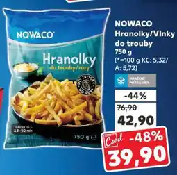 Kaufland NOWACO Hranolky/ Vlnky do trouby nabídka