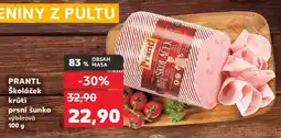 Kaufland PRANTL Školáček krůtí prsní šunka výběrová nabídka