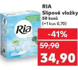Kaufland RIA Slipové vložky nabídka
