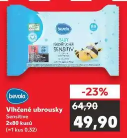 Kaufland Vlhčené ubrousky Sensitive nabídka