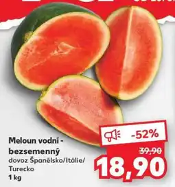 Kaufland Meloun vodní bezsemenný nabídka