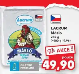 Kaufland Lacrum Máslo nabídka