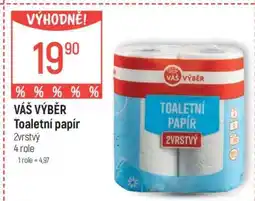Globus Váš výběr Toaletní papír nabídka
