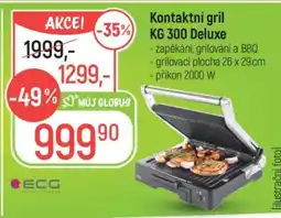 Globus Kontaktní gril KG 300 deluxe nabídka