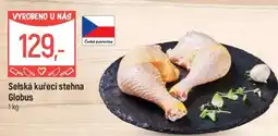 Globus Selská kuřecí stehna Globus nabídka