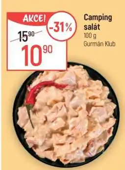 Globus Camping salát nabídka