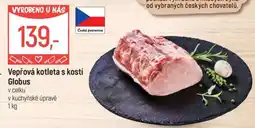Globus Vepřová kotleta s kostí Globus nabídka