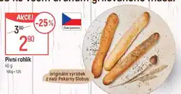 Globus Pivní rohlík nabídka