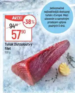 Globus Tuňák žlutoploutvý filet nabídka