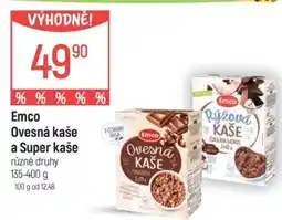 Globus Emco Ovesná kaše a Super kaše nabídka