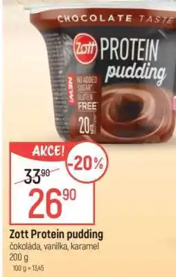 Globus Zott Protein pudding nabídka