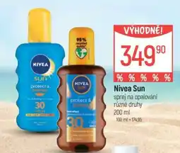 Globus Nivea Sun nabídka