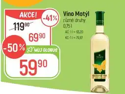 Globus Víno Motýl nabídka