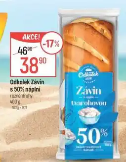 Globus Odkolek závin s 50% náplní nabídka