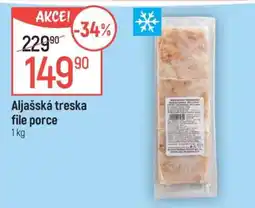 Globus Aljašská treska filé porce nabídka