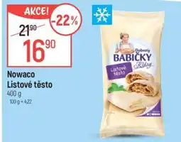 Globus NOWACO LISTOVÉ TĚSTO nabídka