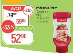 Globus Podravka Džem nabídka