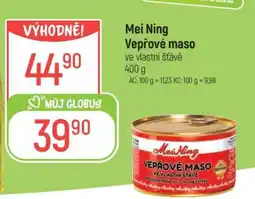 Globus Mei Ning Vepřové maso nabídka