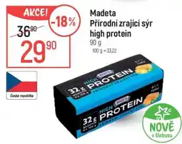 Globus Madeta Přírodní zrající sýr high protein nabídka