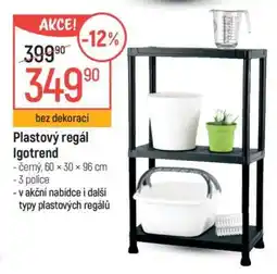 Globus Plastový regál Igotrend nabídka