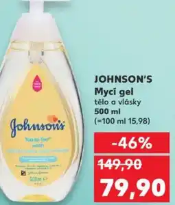 Kaufland JOHNSON'S Mycí gel tělo a vlásky nabídka