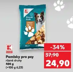 Kaufland Pamlsky pro psy nabídka
