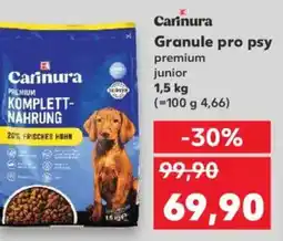Kaufland Granule pro psy premium junior nabídka