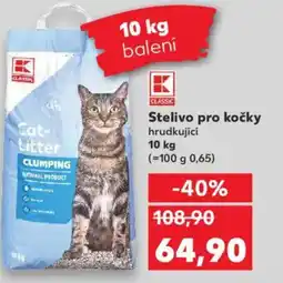 Kaufland Stelivo pro kočky hrudkující nabídka