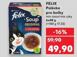 Kaufland FELIX Polévka pro kočky nabídka