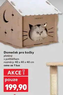 Kaufland Domeček pro kočky nabídka