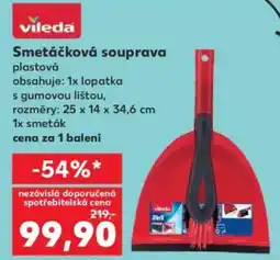 Kaufland VILEDA Smetáčková souprava nabídka
