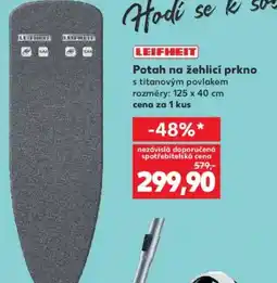Kaufland LEIFHEIT Potah na žehlicí prkno nabídka