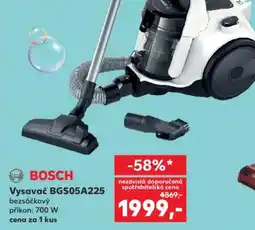 Kaufland BOSCH Vysavač BGS05A225 nabídka