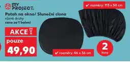Kaufland Potah na okno/ Sluneční clona nabídka