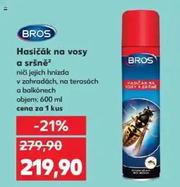 Kaufland BROS Hasičák na vosy a sršně nabídka