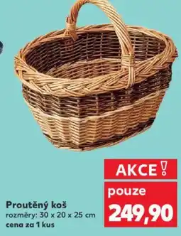 Kaufland Proutěný koš nabídka
