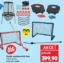 Kaufland Sada venkovních her nabídka