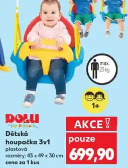 Kaufland Detska houpačka 3v1 nabídka