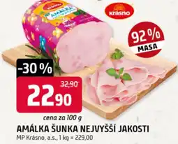 Trefa Amálka šunka nejvyšší jakosti nabídka